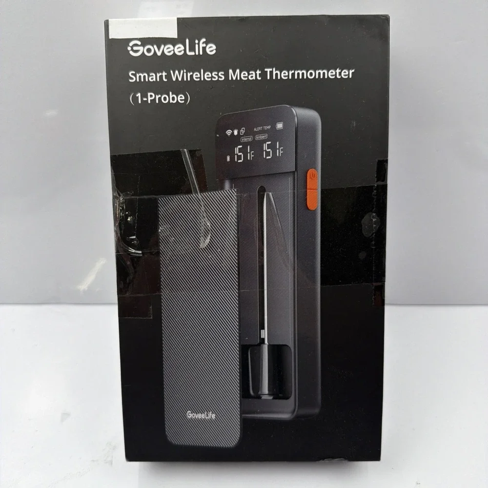 GoveeLife Smart Wireless Meat Thermometer with Bluetooth WiFi Ultra Range, Digit